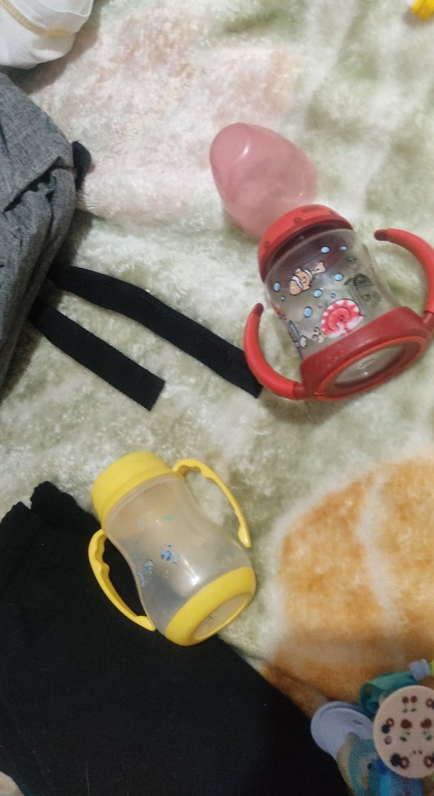 Renkli Bebek Biberonları, Saplı - Görsel 2