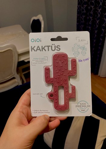 OiOi Oioi Kaktüs Silikon Diş Kaşıyıcı 3 Ay+