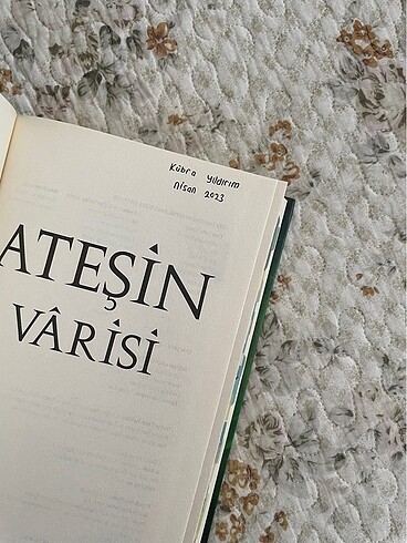  Beden Renk ATEŞİN VARİSİ KİTAP