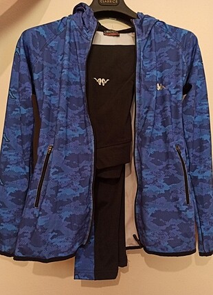 Kappa Kappa slim fit taytlı eşofman takımı