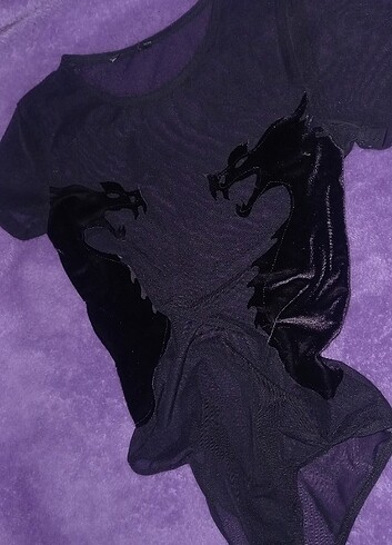Diğer siyah bodysuit
