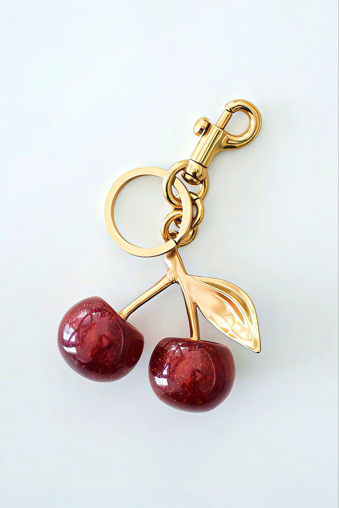 Kiraz Anahtarlık Charm - Görsel 2