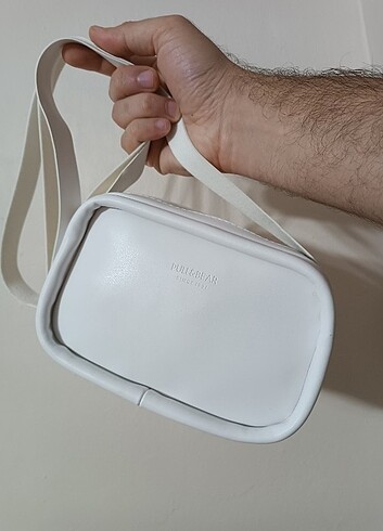 Pulsar PULL and bear yazılı çanta