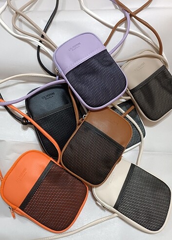 Colorshere yumuşak deri Urban çanta 