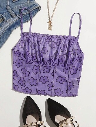 Sheinside Shein crop top