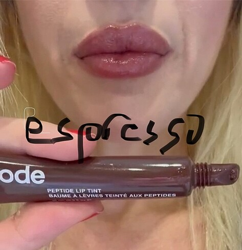  Beden Rhode espresso lip tint peptip glos