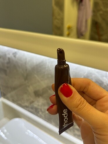Maybelline Rhode espresso lip tint peptip glos