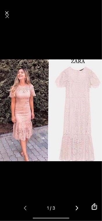 Zara elbise