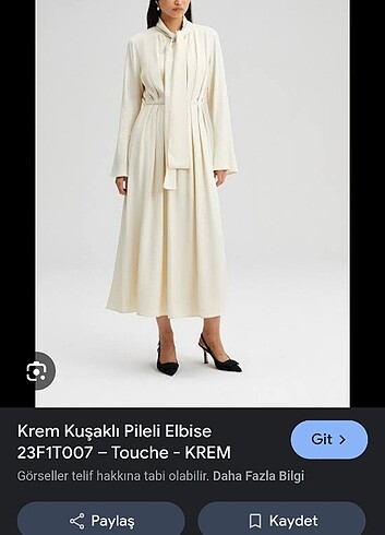 Bershka TouchPrive Kuşaklı Elbise