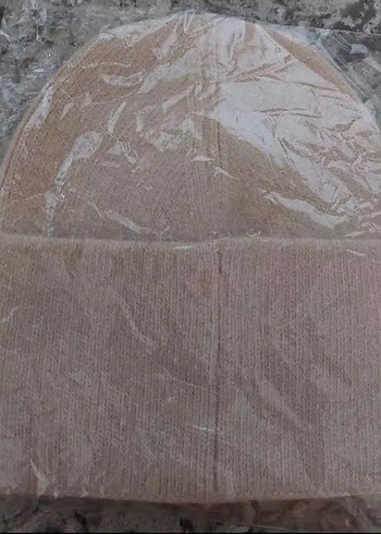 Beden Bej Kadın Örgü Yün Bere
