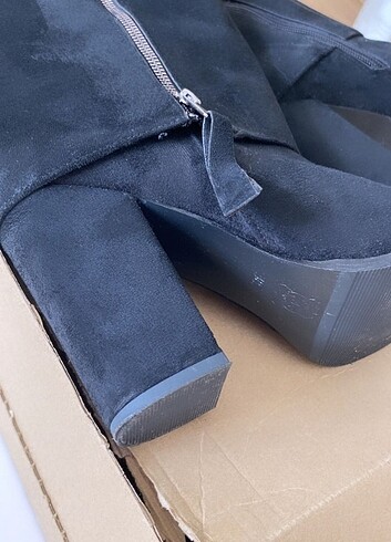 38 Beden siyah Renk Sıfır cizme