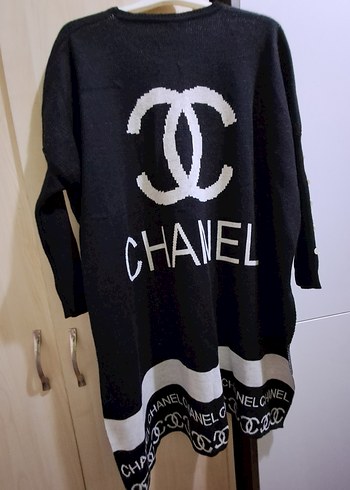 Siyah Örme Kadın Triko Kazak - Görsel 4