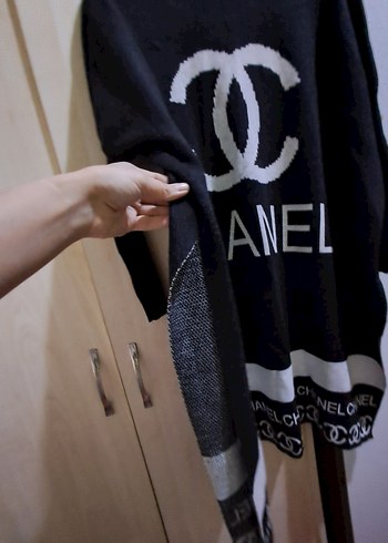 Siyah Örme Kadın Triko Kazak - Görsel 5