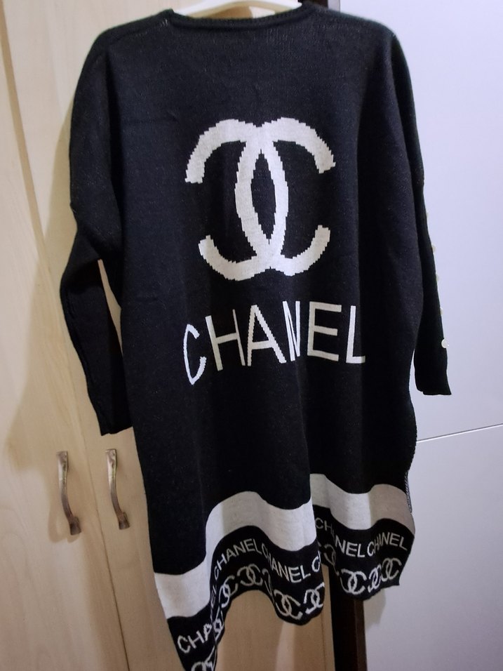 Siyah Örme Kadın Triko Kazak - Görsel 4