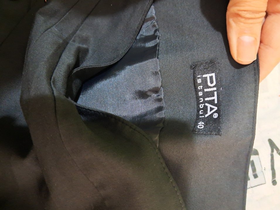 Düğmeli Siyah Kadın Etek - Görsel 3