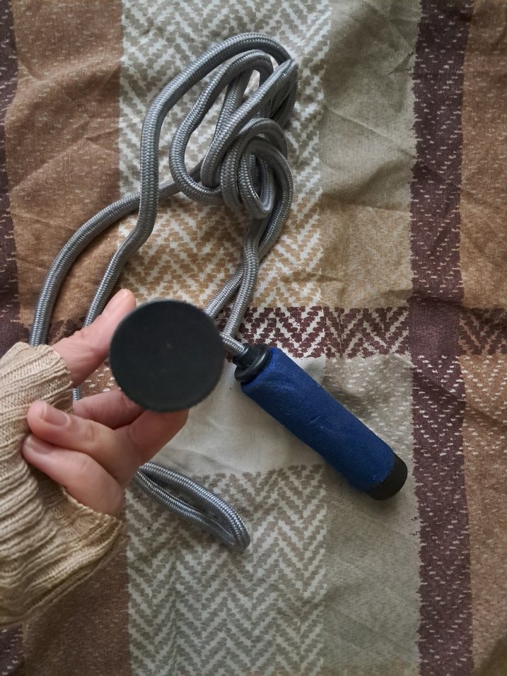 Yılan Desenli Mavi Atlama İpi - Görsel 2