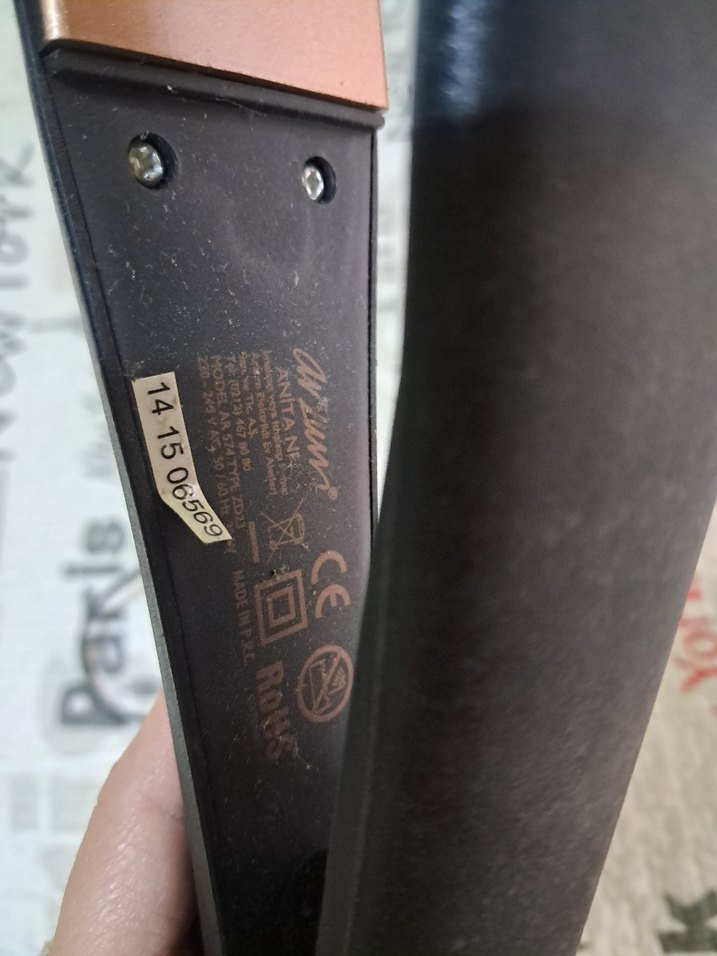 Siyah Saç Düzleştirici - Görsel 4