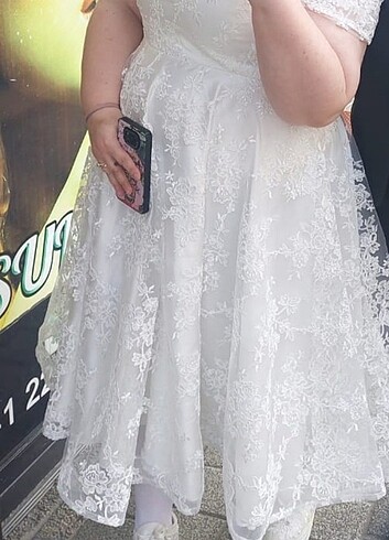 Büyük Beden Nikah Elbisesi
