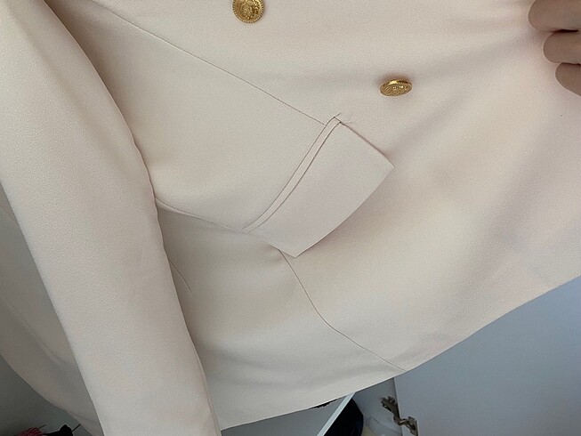 s Beden ten rengi Renk 2 kere giyilmis blazer ceket????????