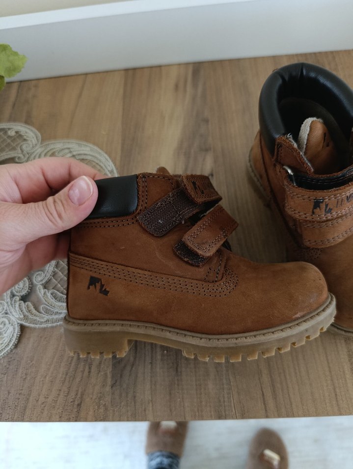 Kahverengi Süet Erkek Çocuk Botu - Görsel 2