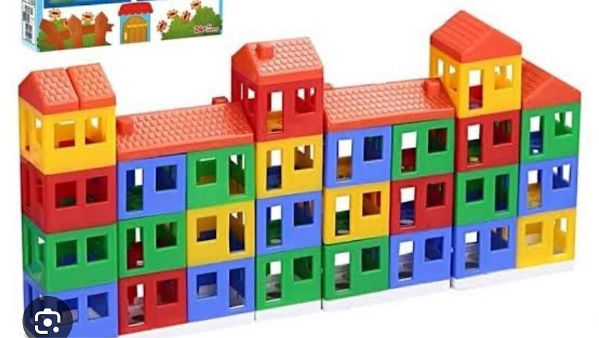 Diğer Blok ev yapım seti