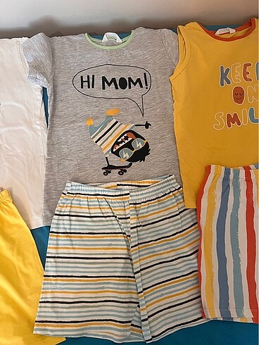 7 Yaş Beden 6-7 yaş Penti pijama takımı