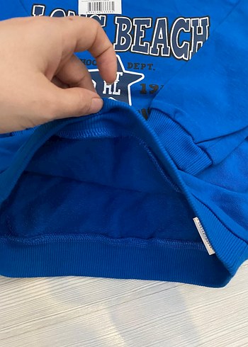 Mavi Erkek Çocuk Baskılı Sweatshirt 2/3 yaş - Görsel 3