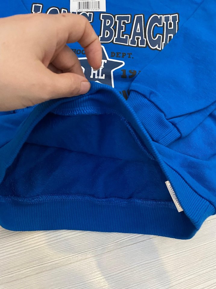 Mavi Erkek Çocuk Baskılı Sweatshirt 2/3 yaş - Görsel 3