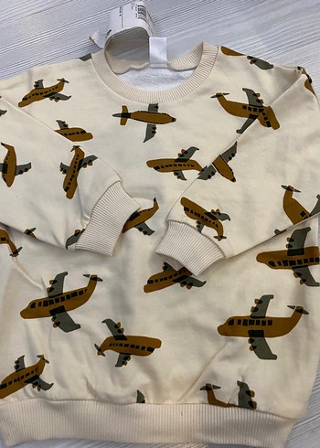 Erkek Çocuk Baskılı Uzun Kollu Sweatshirt 3.4 yaş - Görsel 2