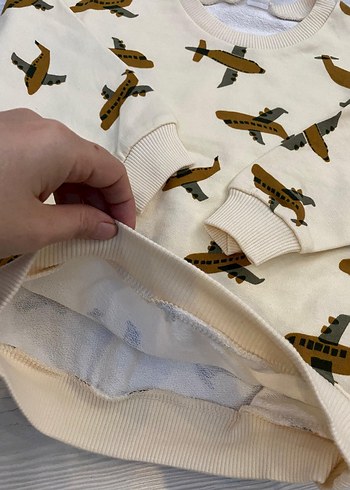 Erkek Çocuk Baskılı Uzun Kollu Sweatshirt 3.4 yaş - Görsel 3