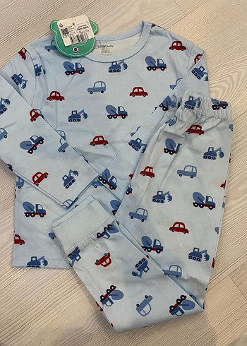 Renkli Baskılı Erkek Bebek Uzun Kollu Takım 2.3 yaş - Görsel 3