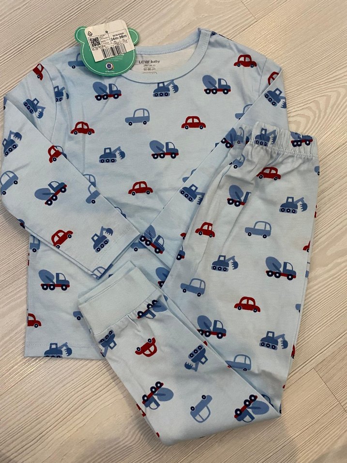 Renkli Baskılı Erkek Bebek Uzun Kollu Takım 2.3 yaş - Görsel 3