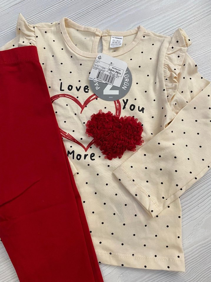 LCW 2 li takım 2/3 yaş - Görsel 2