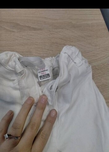 4 Yaş Beden beyaz Renk LCW kot pantolon 