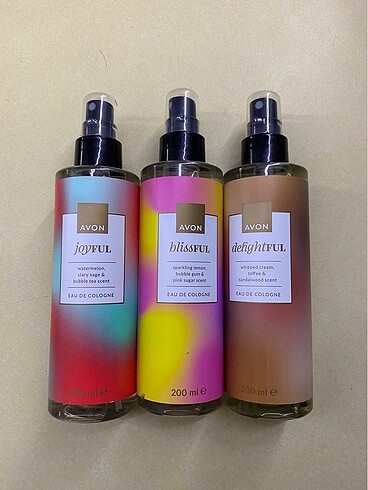 Beden Avon Joyful blissful delightful EDC Parfüm 200 ml