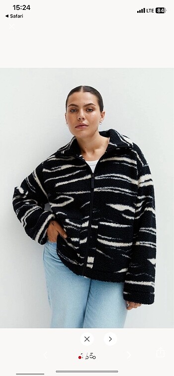 H&M Peluş Ceket