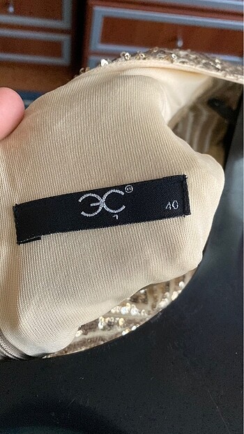 PULLU UZUN ELBİSE - Görsel 6