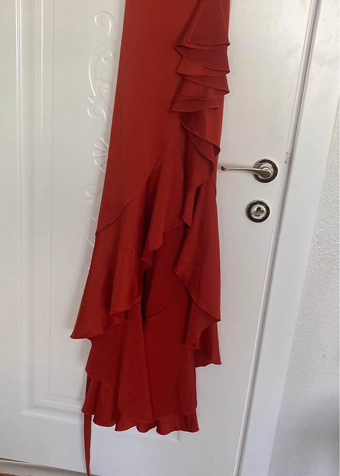 İp Sırt Dekolteli Abiye - Görsel 4