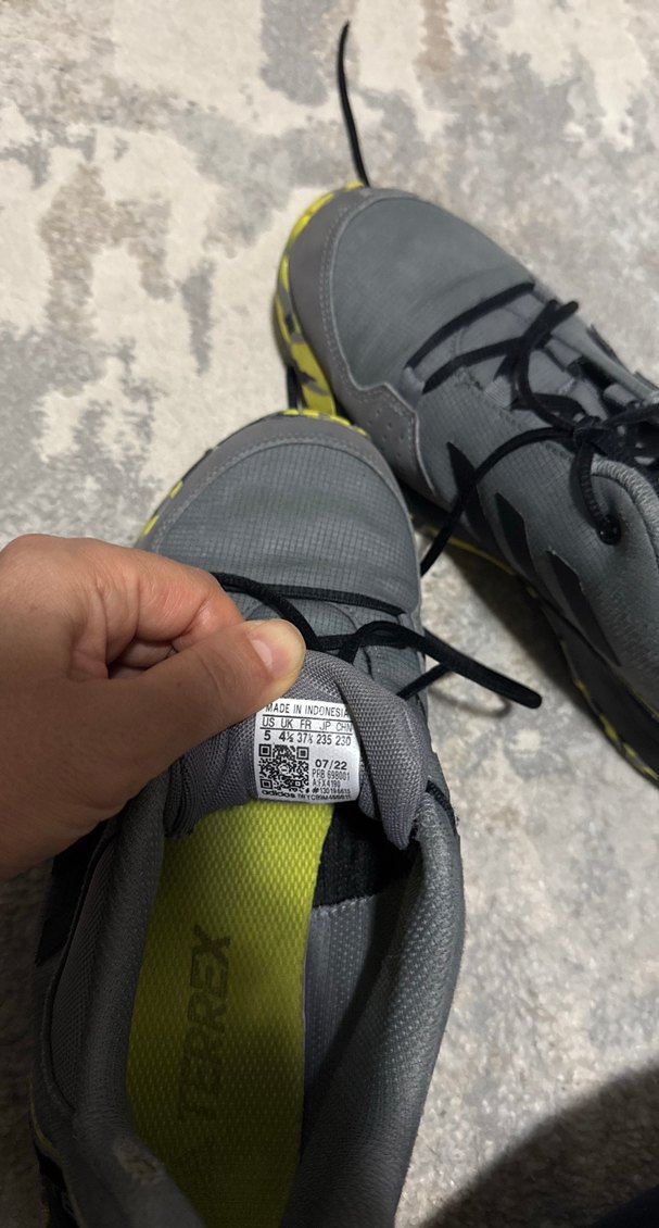 Adidas terrex Gri Erkek Spor Ayakkabı - Görsel 4