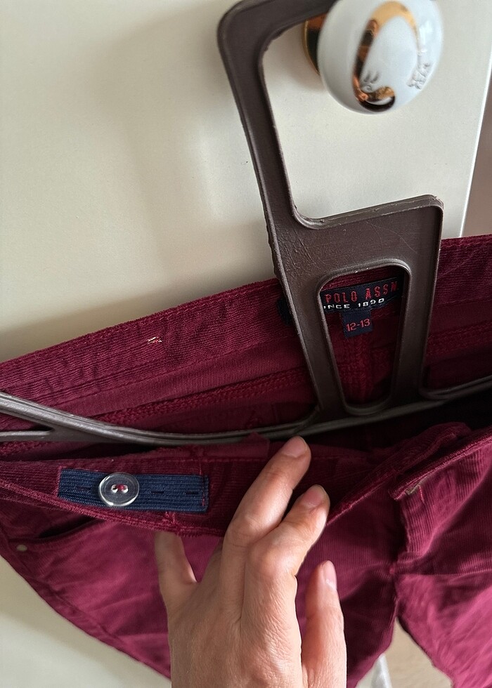 UspoloAssn kadife pantolon - Görsel 3