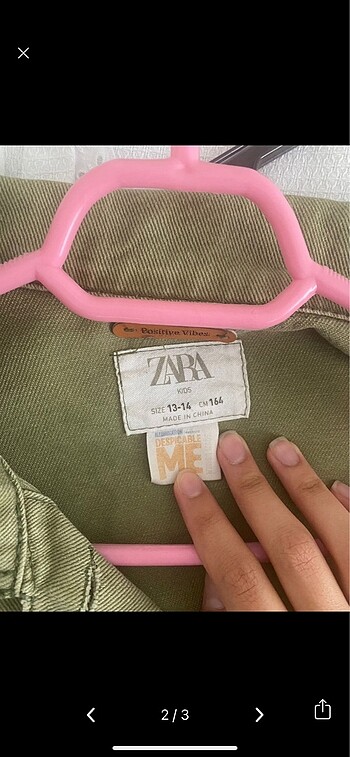 Zara Zara kot ceket kadın