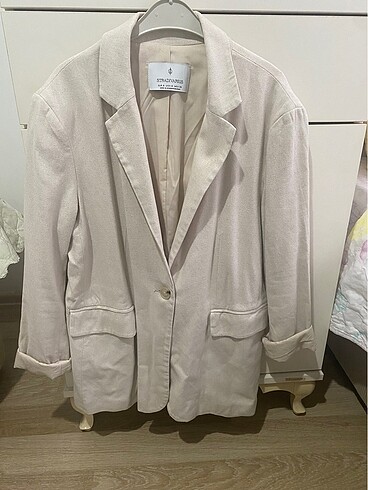 Stradivarius keten blazer