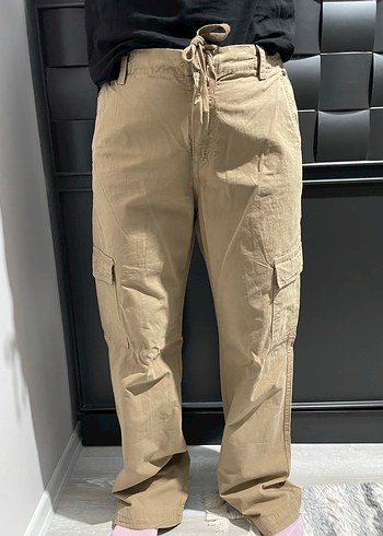 Pull&bear Kadın kargo  Pantolon - Görsel 2