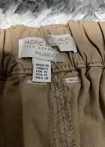 Pull&bear Kadın kargo  Pantolon - Görsel 6