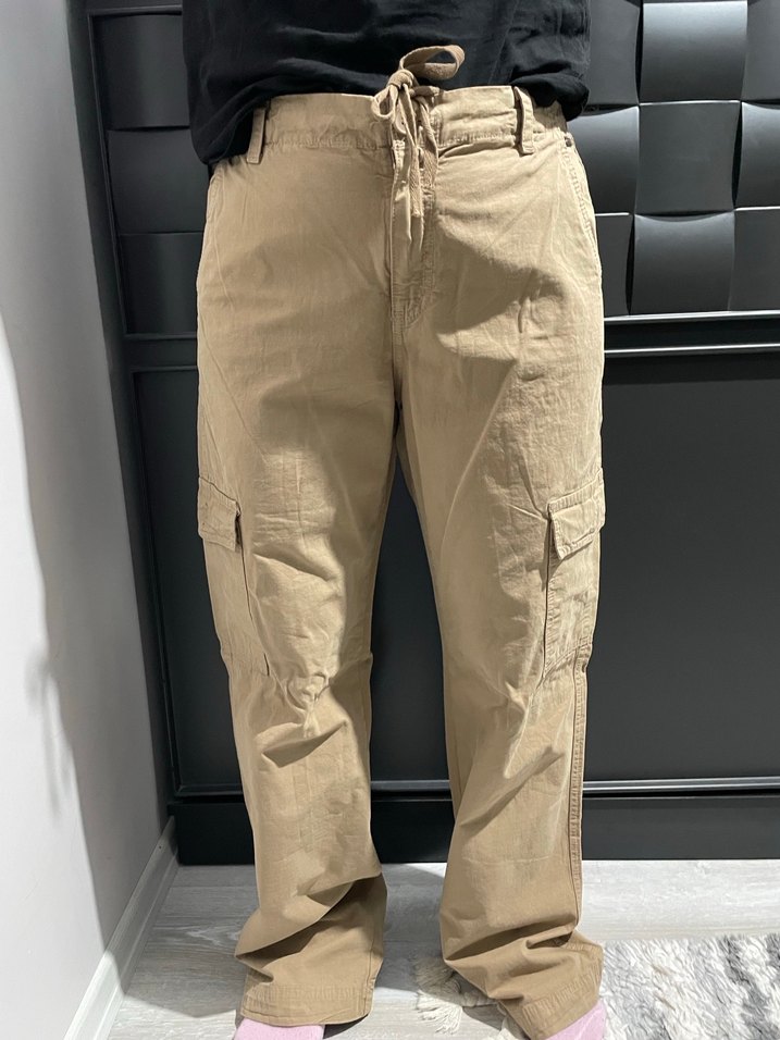 Pull&bear Kadın kargo  Pantolon - Görsel 2