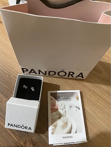 ORJİNAL SERTİFİKALI PANDORA KÜPE
