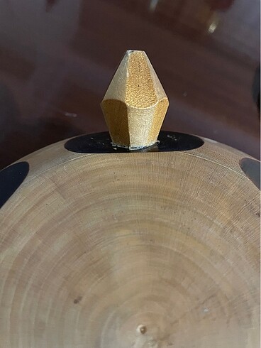 Vintage bohem Avrupa ahşap kutu - Görsel 7