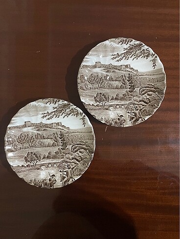 Antika Johnson Bross ingiliz çay kahve fincan tabak - Görsel 2