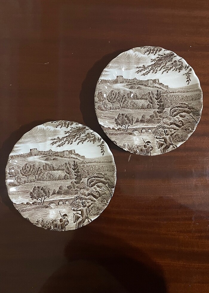 Antika Johnson Bross ingiliz çay kahve fincan tabak - Görsel 2