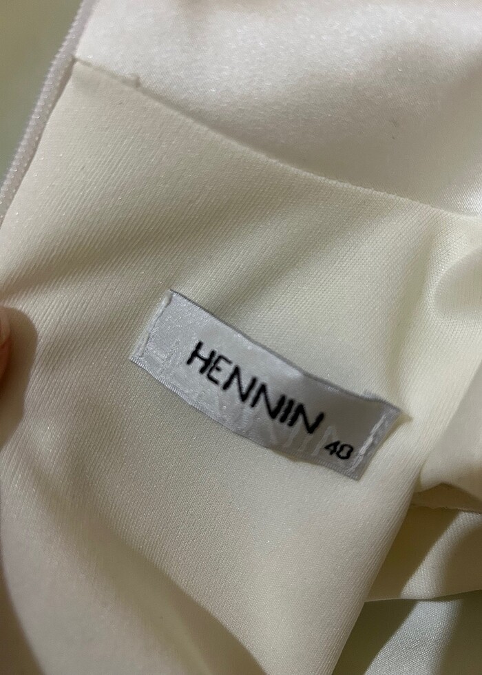 Hennin Düğün Gelinlik Abiye Elbise - Görsel 4